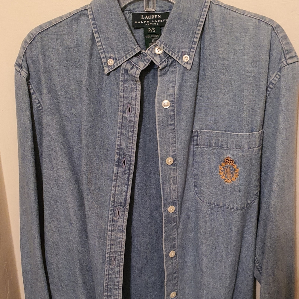 Jean blouse